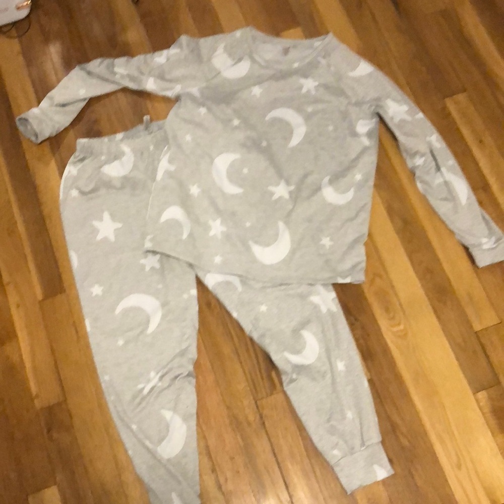 Gray pajama set